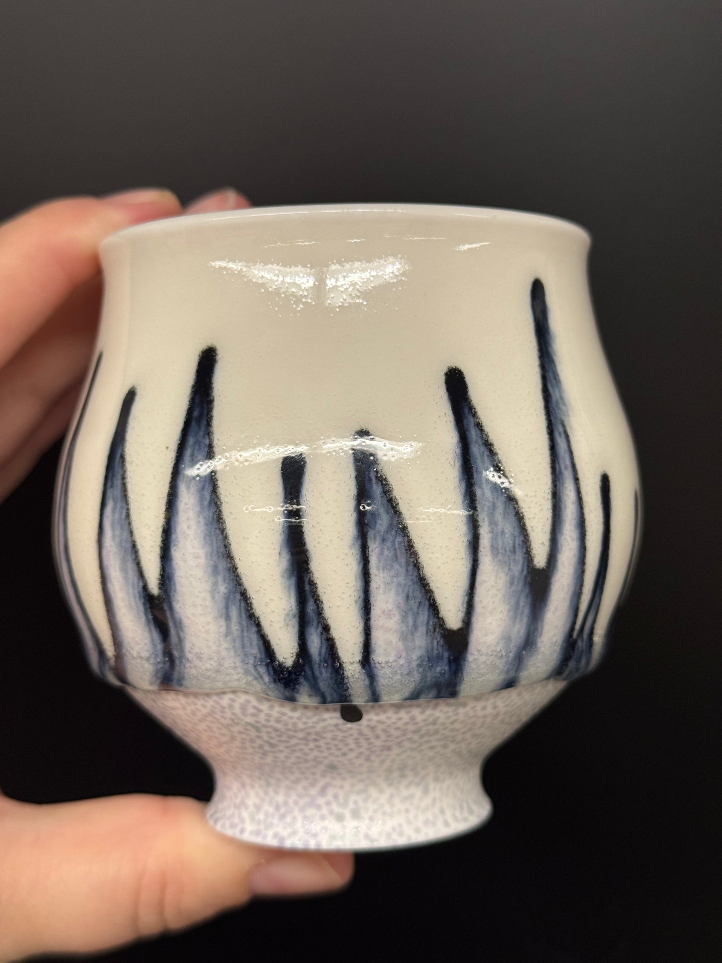 Cup with color dots