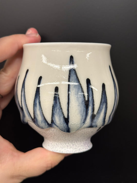 Cup with color dots